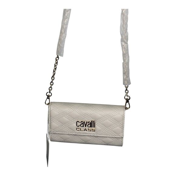 Cavalli Class by Roberto Cavalli Turin Logo Faux Leather Wallet-On-Chain… - Picture 3 of 7